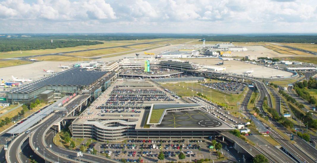 Rendering of possible vertiport at Cologne Bonn Airport (copyright: CGN/Lilium)