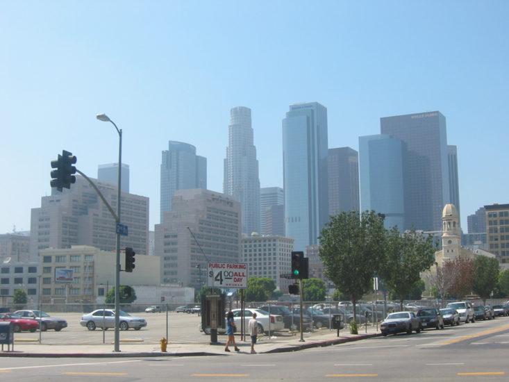 downtown Los Angeles