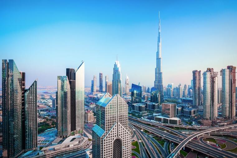 skyscape of Dubai