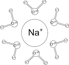 diagram of sodium ion
